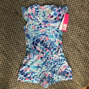 Lilly Pulitzer girls Romee romper